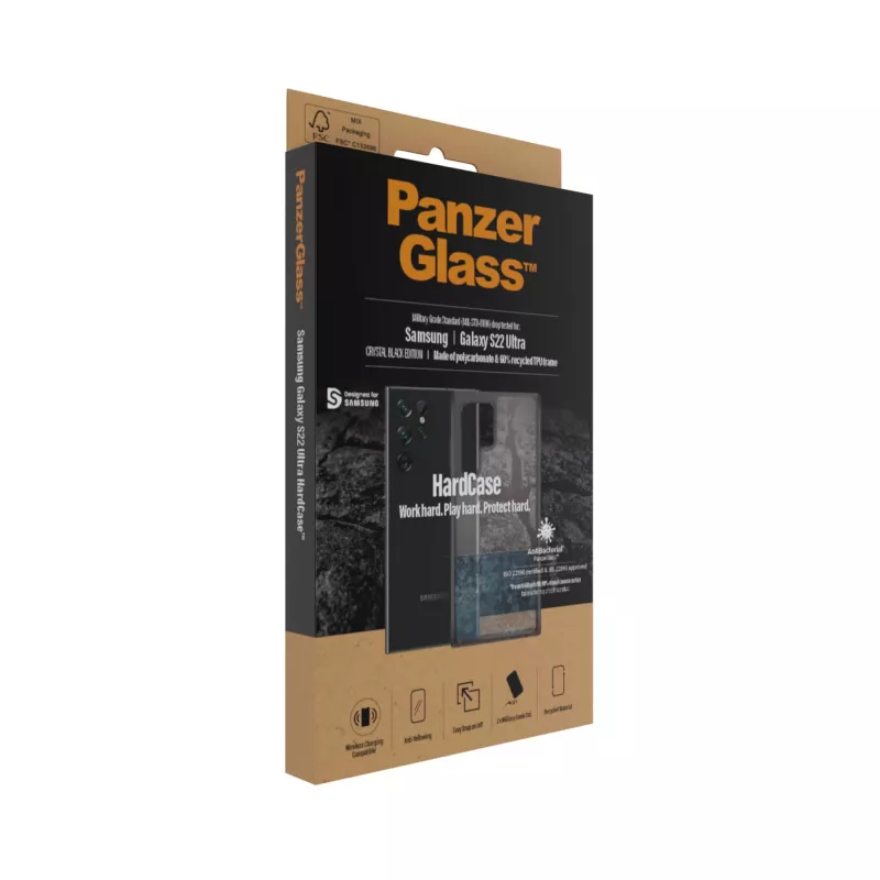 PanzerGlass ® HardCase Samsung Galaxy S22 Ultra 5G - Smokey Must