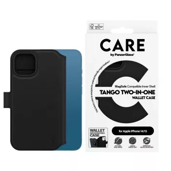 Cover PanzerGlass CARE by Feature Case Tango Two-in-One Wallet MagSafe iPhone 14 13
