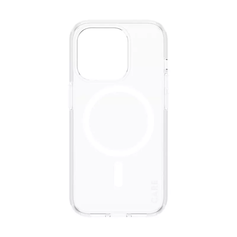 PanzerGlass CARE™ by ® Urban Combat Case läbipaistev valge MagSafe'iga iPhone 15 Pro jaoks