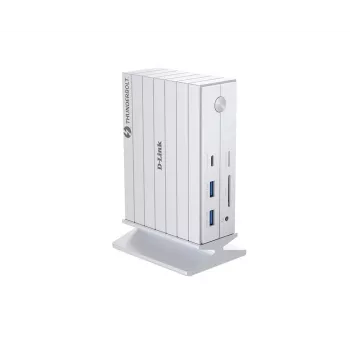 D-Link DUF-E01/E sülearvuti dokk/portreplikaator Juhtmega Thunderbolt 4 Valge
