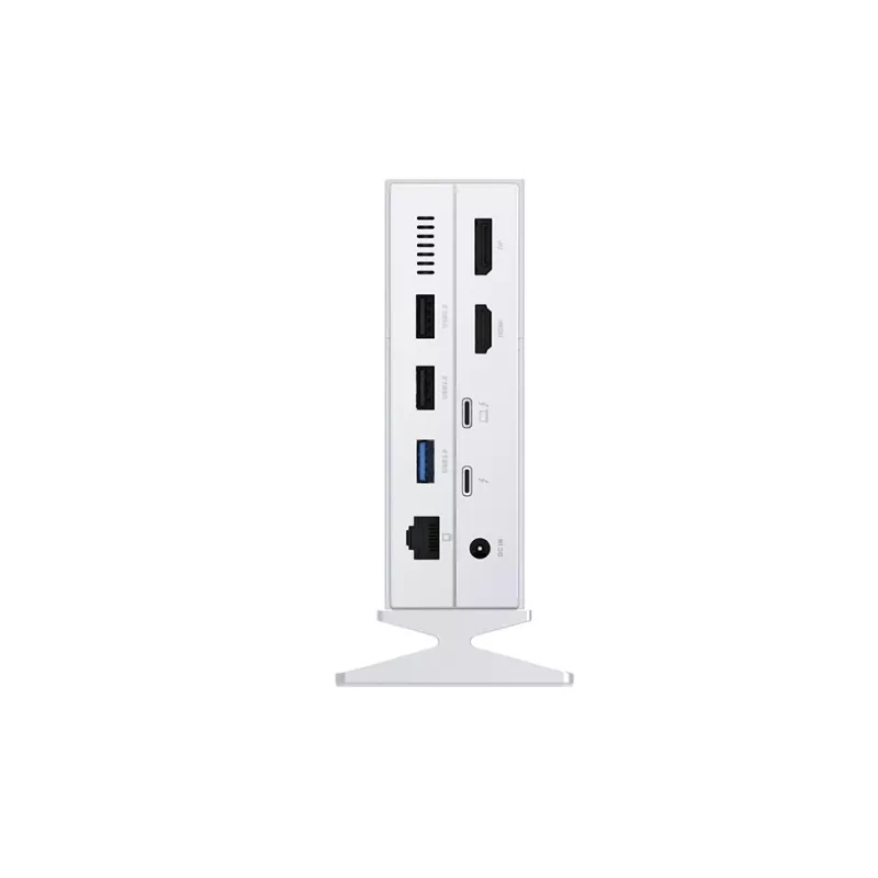 D-Link DUF-E01/E sülearvuti dokk/portreplikaator Juhtmega Thunderbolt 4 Valge