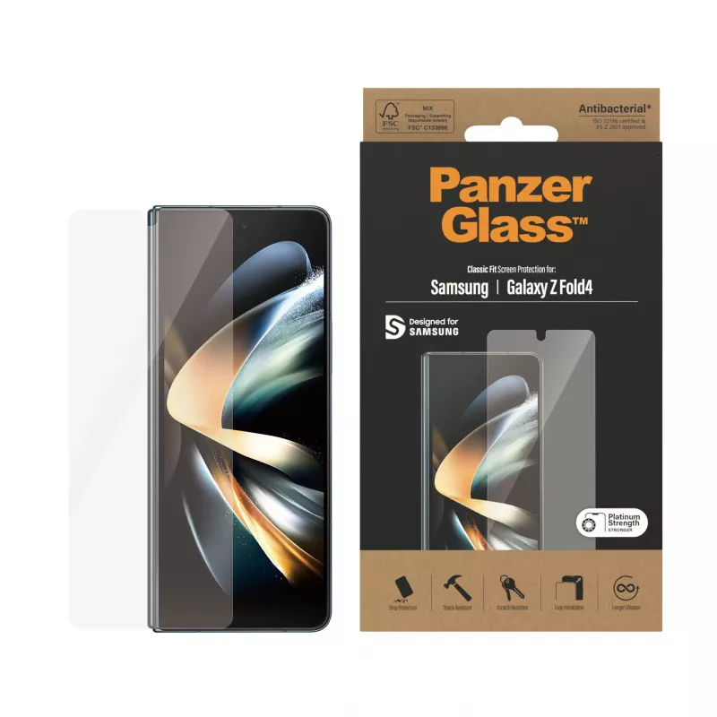 Ekraanikaitse PanzerGlass Samsung Galaxy Z Fold4 Antibakteriaalne Kriimustuskindel