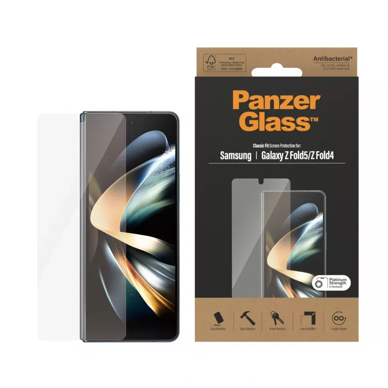Ekraanikaitse PanzerGlass Samsung Galaxy Z Fold4 Antibakteriaalne Kriimustuskindel