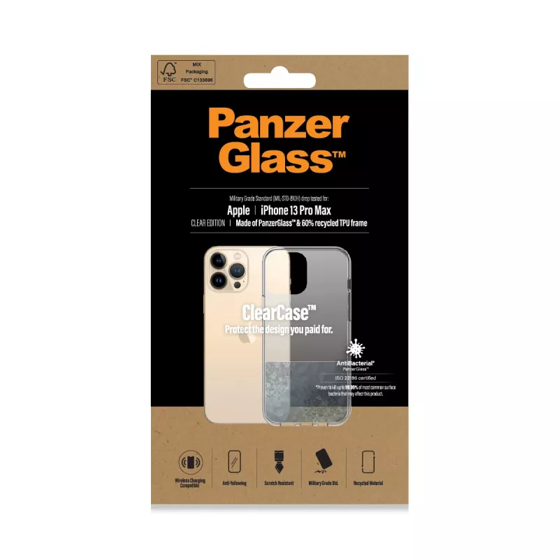 Ümbris PanzerGlass ClearCase iPhone 13 Pro Max