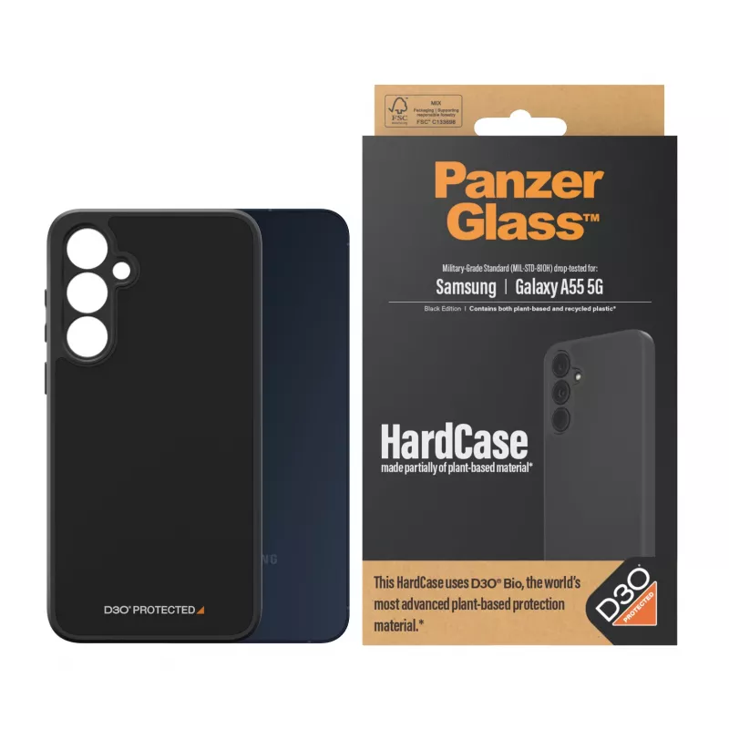 PanzerGlass ® HardCase Must koos D3O® Samsung Galaxy A55 5G