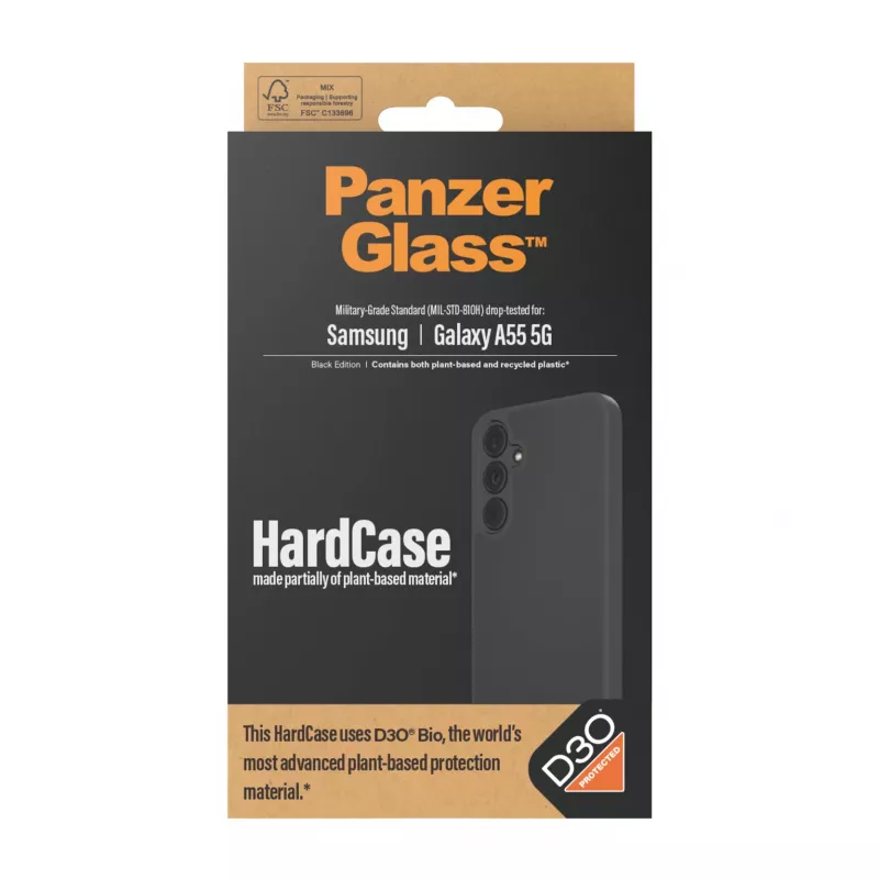 PanzerGlass ® HardCase Must koos D3O® Samsung Galaxy A55 5G