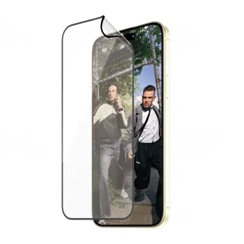 PanzerGlass ® ECO MATRIX Screen Protector with D3O® iPhone 15 Plus | Ultra-Wide Fit w. AlignerKit