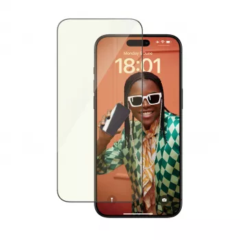 PanzerGlass ® EyeCARE™ ekraanikaitse iPhone 15 Pro Max | Ultra-Wide Fit koos EasyAligneriga