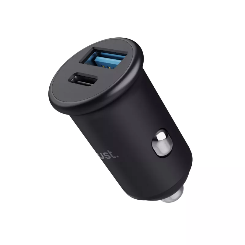 Sigaretisüütaja TRUST Maxo Universal Must Kiirlaadimine Auto 12-24V