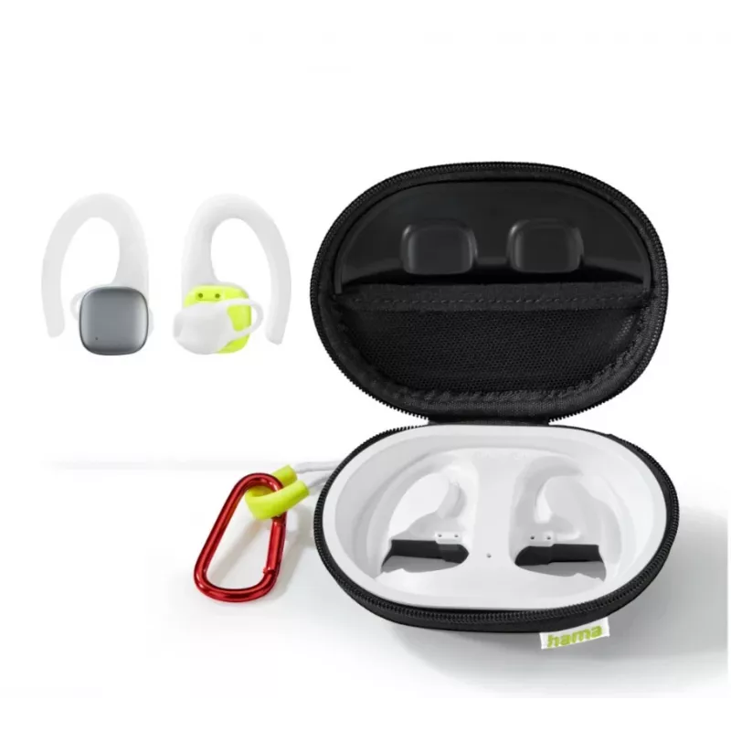 Hama Spirit Athletics kõrvaklapid True Wireless Stereo (TWS) kõrvakinnitusega Sport Bluetooth valge, kollane