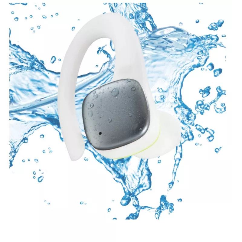 Hama Spirit Athletics kõrvaklapid True Wireless Stereo (TWS) kõrvakinnitusega Sport Bluetooth valge, kollane