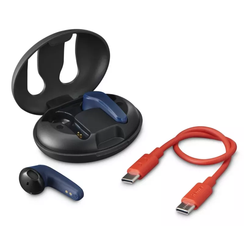 Hama Spirit Unchained Headset True Wireless Stereo (TWS) Kõrvasisesed Kõned/Muusika Bluetooth Must, Sinine