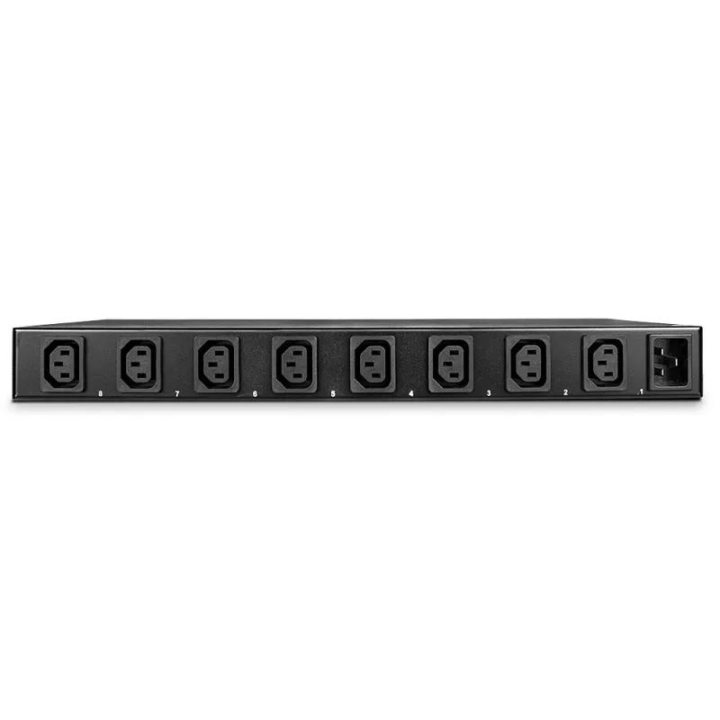 Lindy IPower Switch Pro 8 (toitehaldus IP kaudu), sisetingimustesse, C14 pistikupesa, must, teras, 8 vahelduvvoolu pistikupesa, ülekuumenemiskaitse