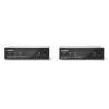 Lindy 100m Cat.6 kahe peaga HDMI, USB ja RS-232 pikendaja, saatja ja vastuvõtja, juhtmega, 100 m, Cat6, 1920 x 1080 pikslit, must