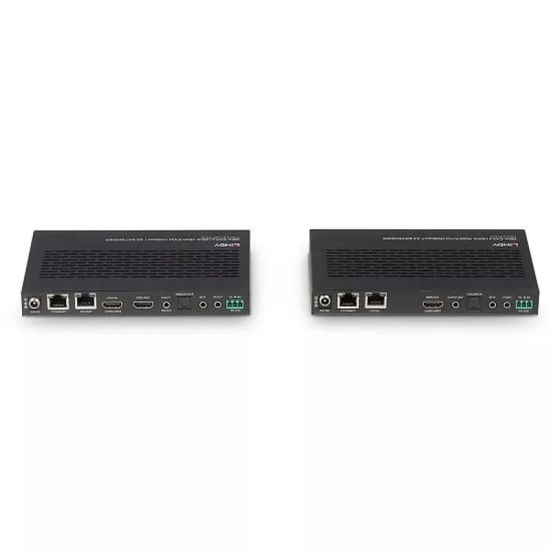 Lindy 100m Cat.6A HDMI 4K60, audio, IR ja RS-232 HDBaseT 3.0 KVM pikendaja