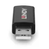 Lindy 71263 kaabli soovahetaja USB Type A must