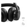 Hama BT700 peakomplekt traadita peakomplekt peakompel Kõned/Muusika USB USB-C Bluetooth Must