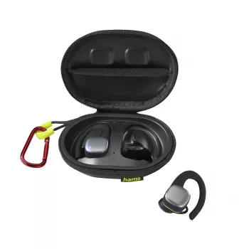 Hama Spirit Athletics Peakomplekt True Wireless Stereo (TWS) Kõrvakonks Spordi Bluetooth Must