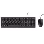 Trust TKM-250 klaviatuur Hiir kaasas Kontor USB QWERTZ Saksa Must