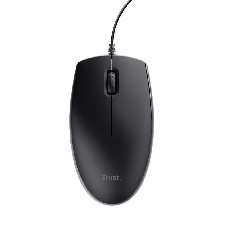 Trust TKM-250 klaviatuur Hiir kaasas Kontor USB QWERTZ Saksa Must