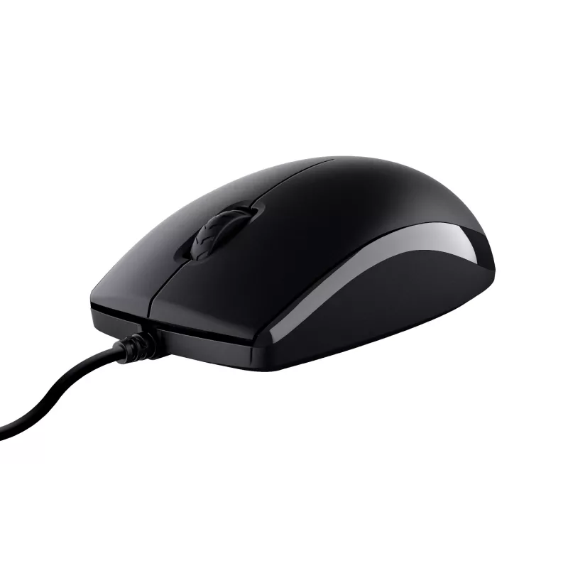 Trust TKM-250 klaviatuur Hiir kaasas Kontor USB QWERTZ Saksa Must