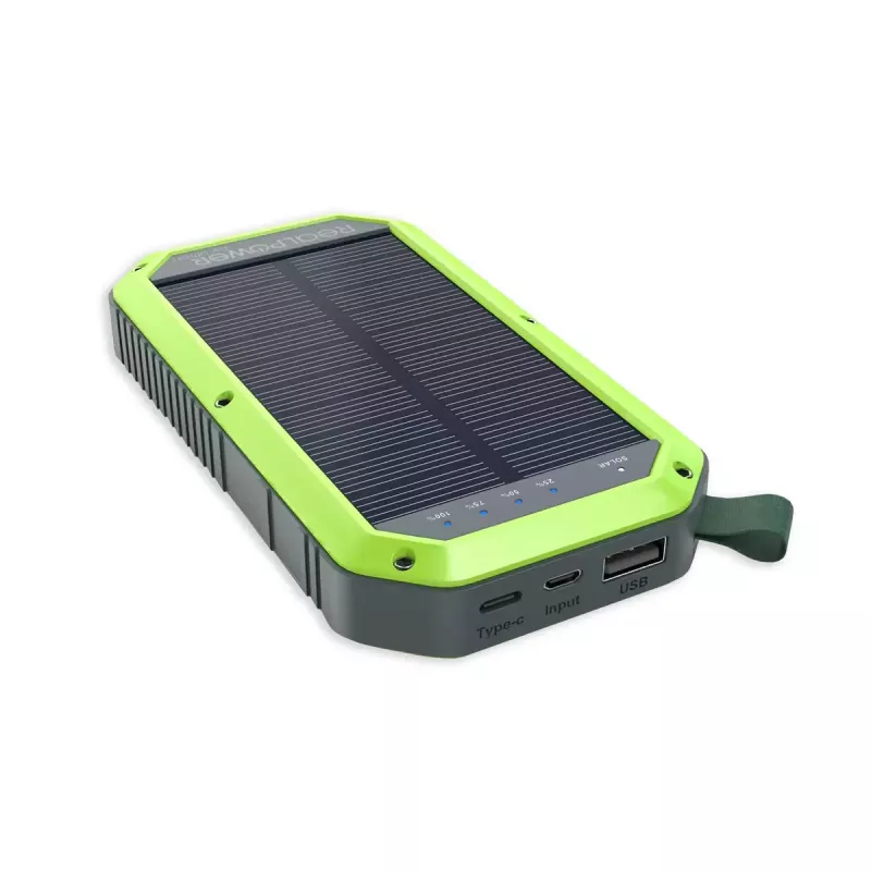 Kaasaskantav aku RealPower PB-10000 Solar 10000 mAh