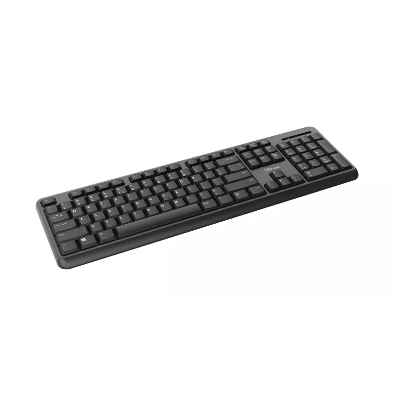 Trust Ody klaviatuur kontorisse RF Wireless QWERTZ saksa must