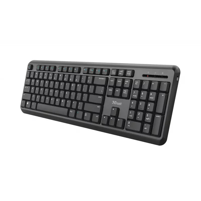Trust Ody klaviatuur kontorisse RF Wireless QWERTZ saksa must