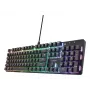Mänguklaviatuur Trust GXT 871 Zora Mechanical USB RGB Must