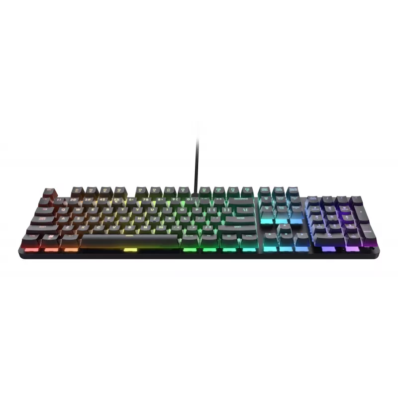 Mänguklaviatuur Trust GXT 871 Zora Mechanical USB RGB Must