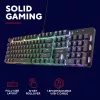 Mänguklaviatuur Trust GXT 871 Zora Mechanical USB RGB Must