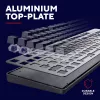 Mänguklaviatuur Trust GXT 871 Zora Mechanical USB RGB Must