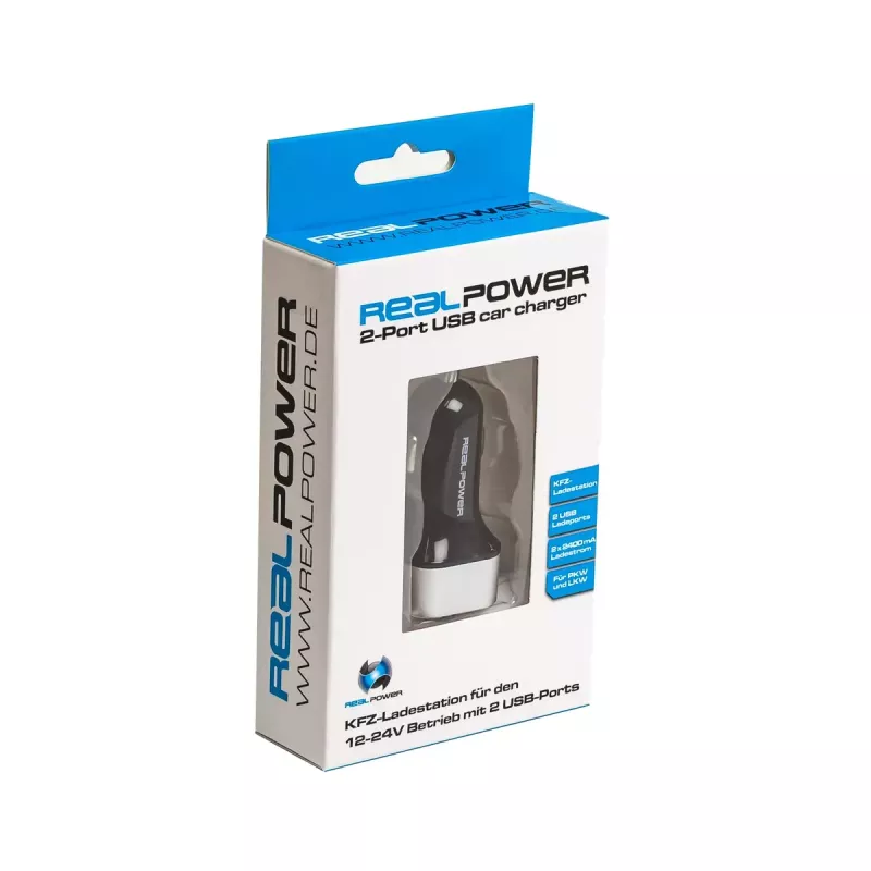 Mobiilseadme laadija RealPower 176635 Universal Must Silver