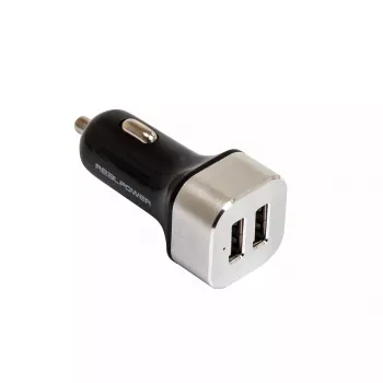 Mobiilseadme laadija RealPower 176635 Universal Must Silver