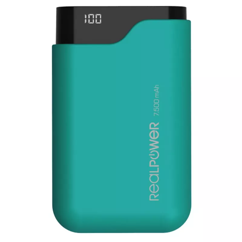 Kaasaskantav aku RealPower PB-7500C 7500 mAh