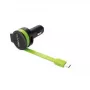Mobiilseadme laadija RealPower 257636 Universal must roheline