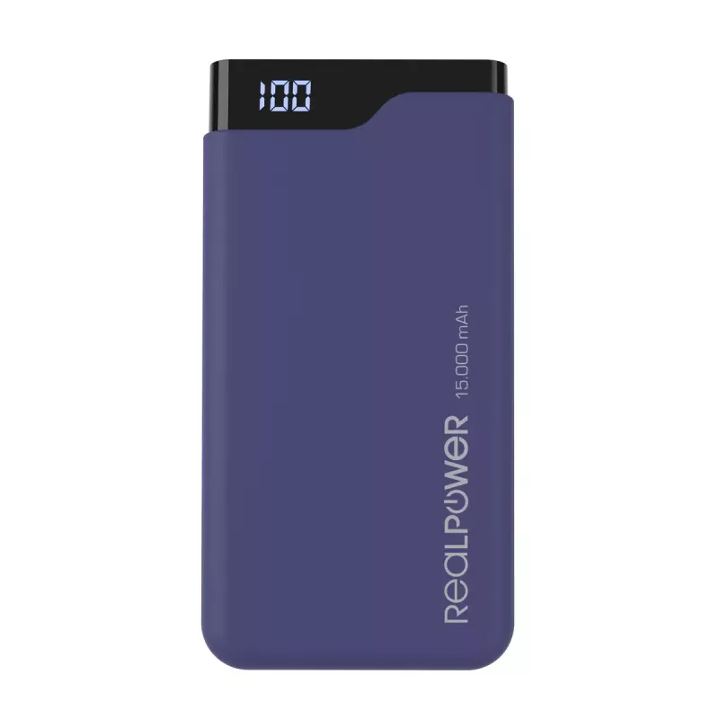 Kaasaskantav laadija RealPower PB-15000C 15000 mAh