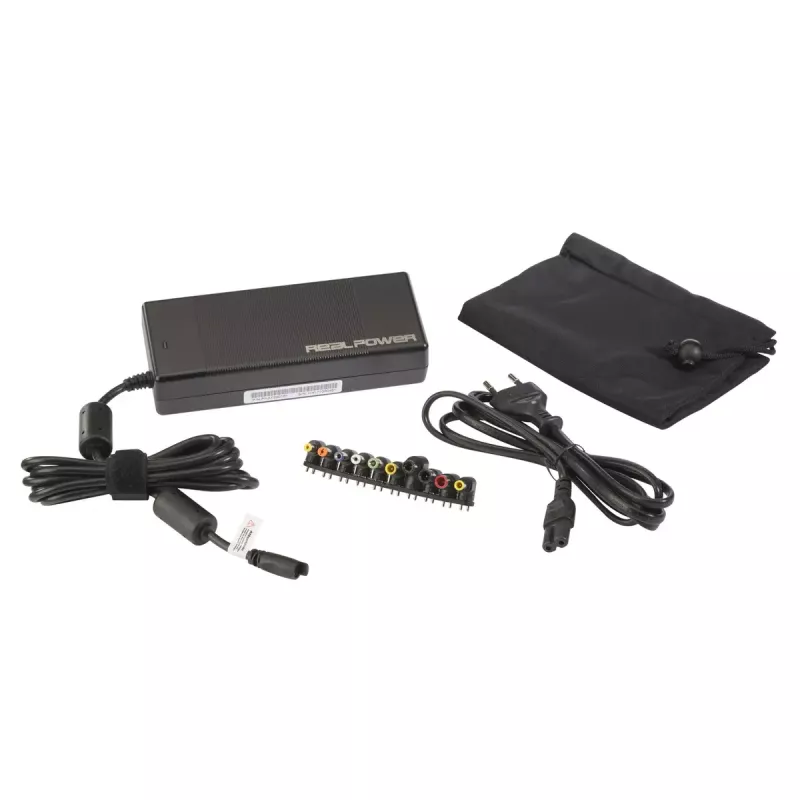 Toiteadapter Inverter RealPower 140474 sisetingimustesse 40 W Must