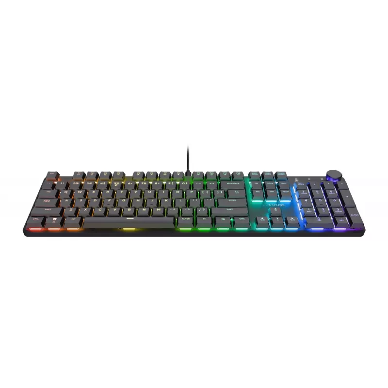 Mänguriklaviatuur Trust GXT 866 Torix Mechanical USB QWERTZ Must