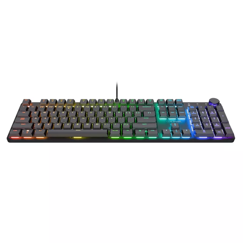 Mänguriklaviatuur Trust GXT 866 Torix Mechanical USB QWERTZ Must