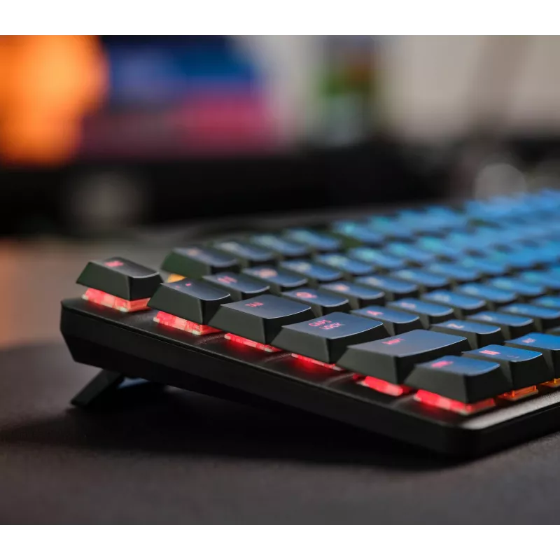 Mänguriklaviatuur Trust GXT 866 Torix Mechanical USB QWERTZ Must
