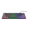 Trust GXT 867 Acira klaviatuur mängimiseks USB QWERTZ saksa must hall 60% mehaaniline RGB