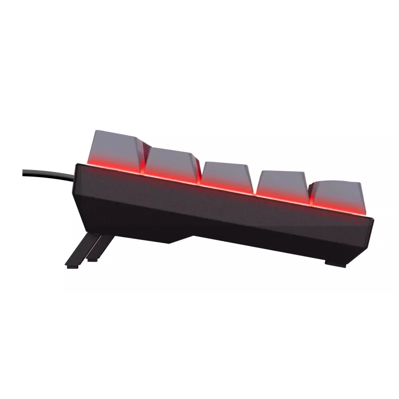 Trust GXT 867 Acira klaviatuur mängimiseks USB QWERTZ saksa must hall 60% mehaaniline RGB