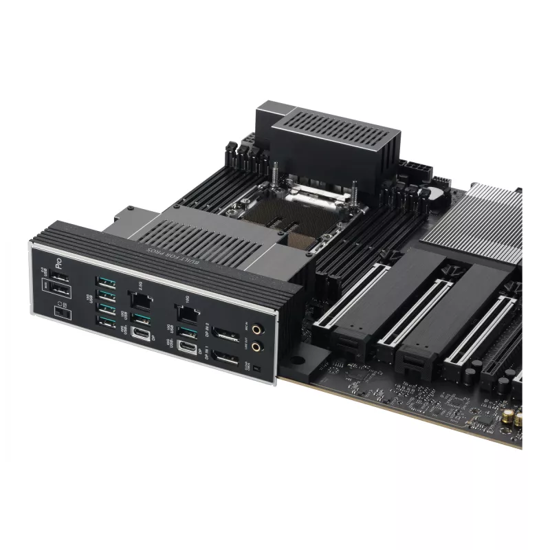 Emaplaat ASUS PRO WS W890-SAGE — Intel W890, LGA 4710-2, CEB, 8× DIMM, DDR5, neljakanaliline, 2.5G ja 10G Ethernet