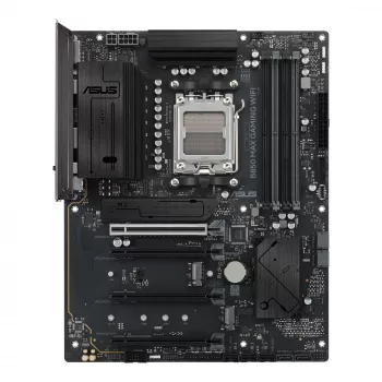 Emaplaat ASUS B850 MAX GAMING WIFI Socket AM5 ATX, AMD B850, DDR5, 4 DIMM, 256 GB, Wi‑Fi 6E, 2.5Gb Ethernet