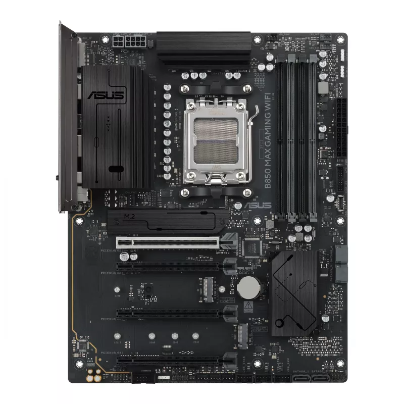 Emaplaat ASUS B850 MAX GAMING WIFI Socket AM5 ATX, AMD B850, DDR5, 4 DIMM, 256 GB, Wi‑Fi 6E, 2.5Gb Ethernet