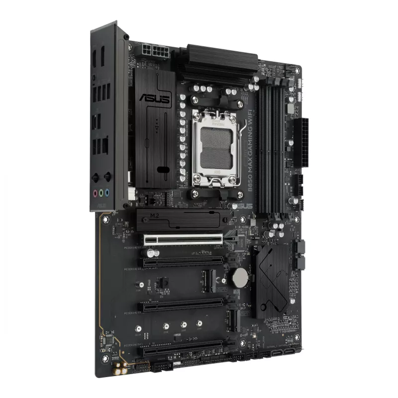 Emaplaat ASUS B850 MAX GAMING WIFI Socket AM5 ATX, AMD B850, DDR5, 4 DIMM, 256 GB, Wi‑Fi 6E, 2.5Gb Ethernet