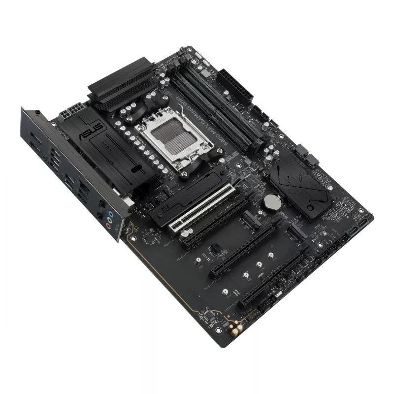 Emaplaat ASUS B850 MAX GAMING WIFI Socket AM5 ATX, AMD B850, DDR5, 4 DIMM, 256 GB, Wi‑Fi 6E, 2.5Gb Ethernet