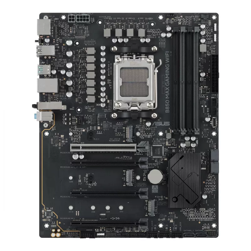 Emaplaat ASUS B850 MAX GAMING WIFI Socket AM5 ATX, AMD B850, DDR5, 4 DIMM, 256 GB, Wi‑Fi 6E, 2.5Gb Ethernet