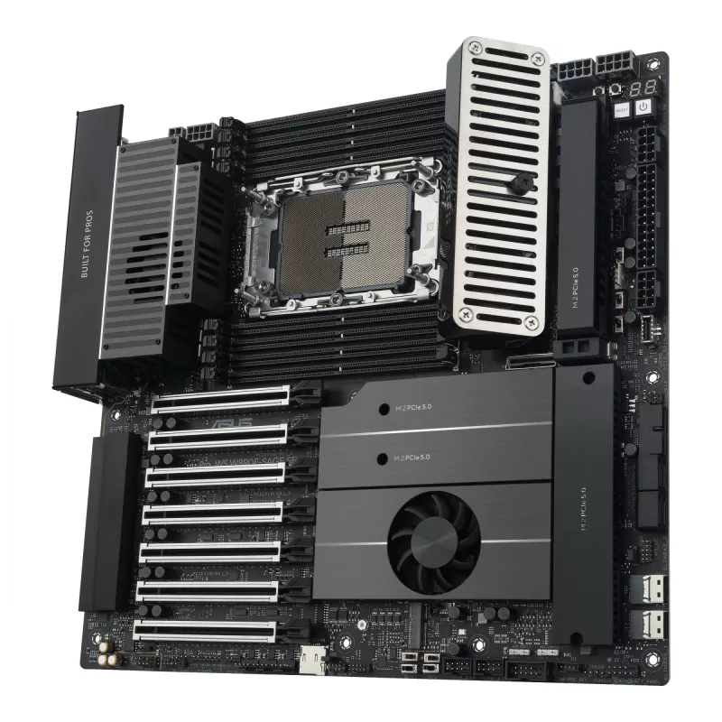 Emaplaat ASUS Pro WS W890E-SAGE SE — Intel W890, LGA 4710-2, EEB, 8x DIMM DDR5, kaheksakanaliline, 10GbE